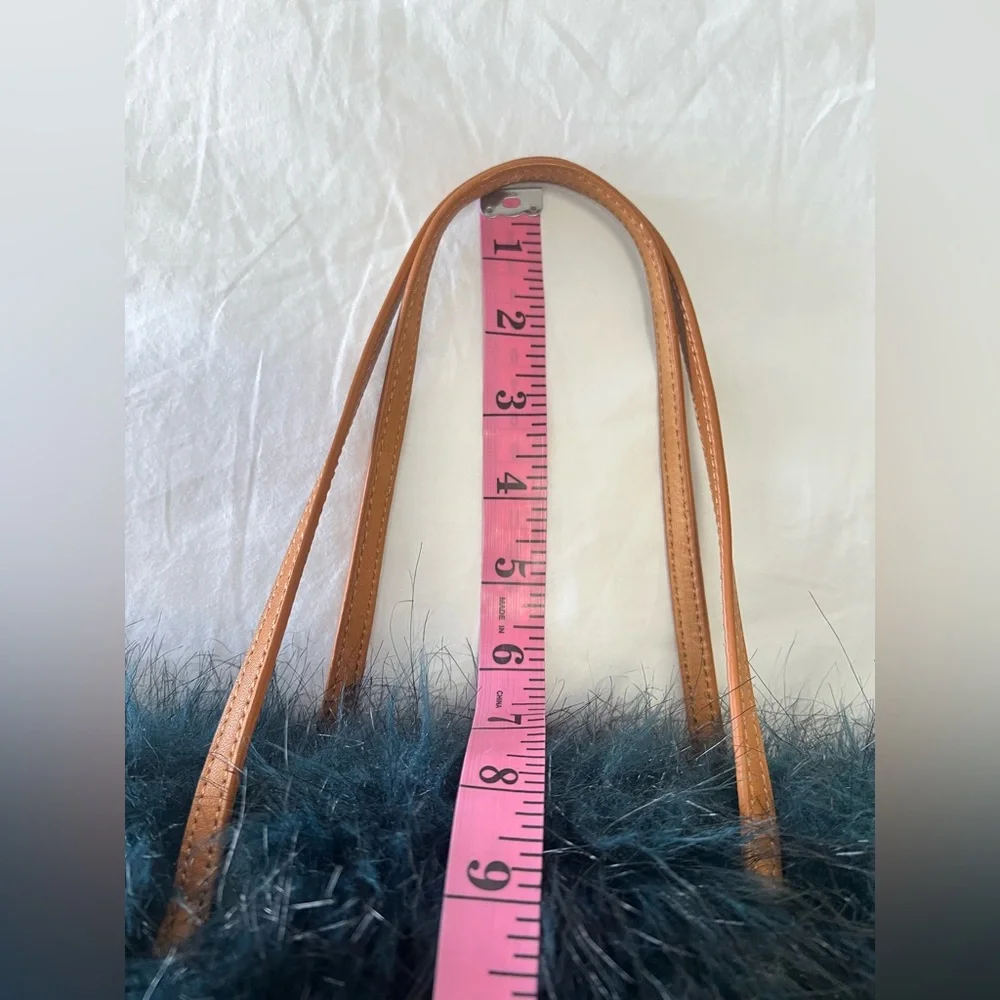 CrewCuts | Girls Teal Green | Monster Furry Shoulder Bag Tote | J. Crew